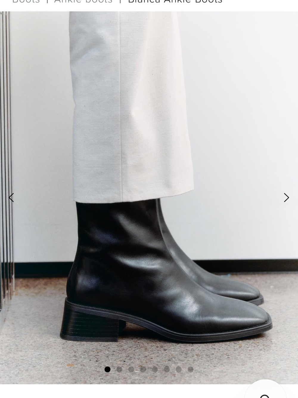 Vagabond Blanca Ankle Boots